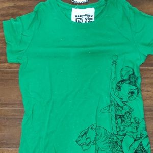 Harajuku Lovers | Green T-shirt